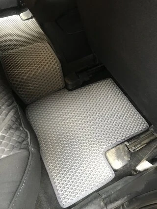 Килимки EVA (світлосірі) для Mitsubishi Lancer X 2008- рр