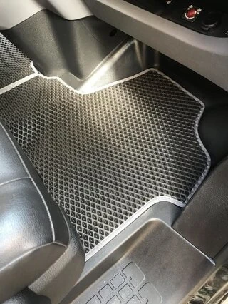 Поліуретанові килимки (2 шт, EVA, чорні) 1-20251 для Toyota Proace