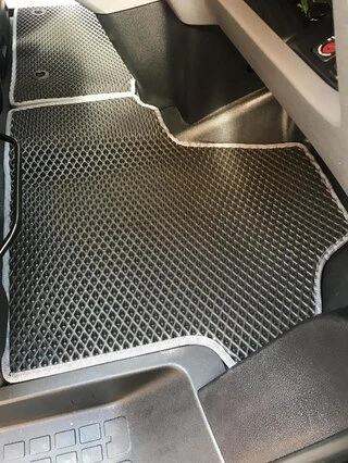 Поліуретанові килимки (2 шт, EVA, чорні) 1-20251 для Toyota Proace