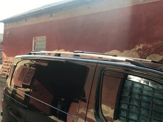 Рейлінги Хром Довга база, пластикова ніжка для Peugeot Expert 2017- рр