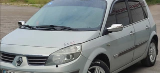 Окантовка вікон (4 шт., нерж.) для Renault Scenic/Grand 2003-2009 рр