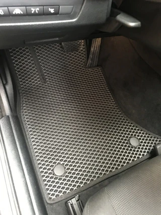 Килимки 2013-2016 (EVA, чорні) для BMW 5 серія F-10/11/07 рр