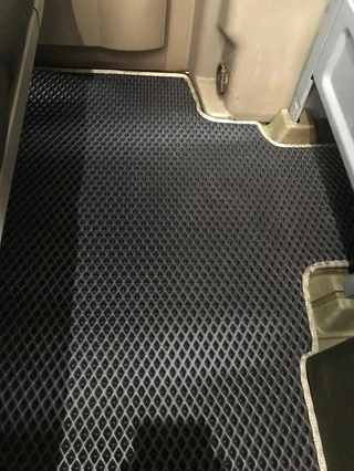 Килимки 2-ряд для ориг. Вантаж-пас. (EVA, чорні) для Volkswagen Crafter 2006-2016 рр