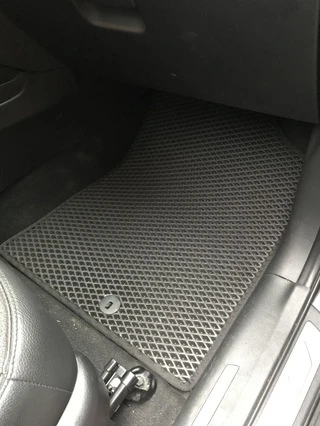 Килимки 2012-2014 (EVA, чорні) для Kia Sorento II XM рр