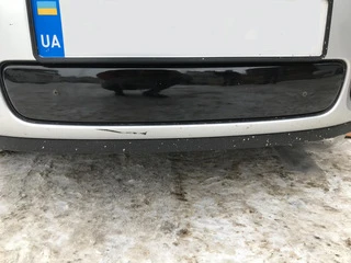 Зимова накладка на решітку (2007-2010, нижня) Матова для Skoda Fabia рр