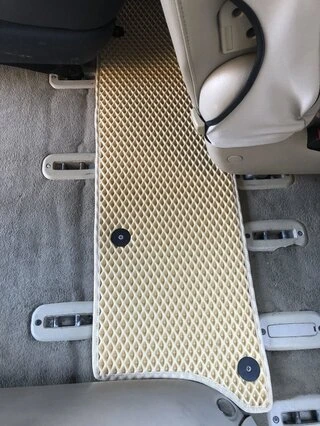 Килимки EVA (3 ряди, бежеві) для Ford Galaxy 1995-2006 рр