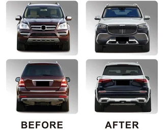 Комплект рестайлінгу в GLS X167 Maybach для Mercedes GL сlass X164