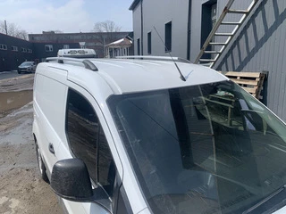 рейлінги Хром Максі, пластикові ніжки для Ford Connect 2014-2021 рр