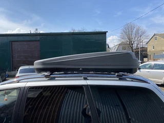 Авто бокс двосторонній KX сірий мат (520 л)