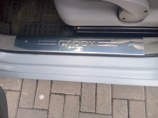 Накладки на внутрішні пороги OmsaLine (4 шт., нерж.) для Volkswagen Caddy 2015-2020 рр