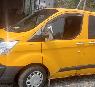 Накладки на дзеркала (2 шт., нерж) для Ford Custom 2013-2022 рр