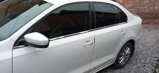 Нижні молдинги вікон (6 шт, нерж.) Carmos - Турецька сталь для Volkswagen Jetta 2011-2018 рр