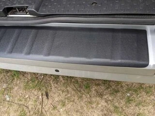 Накладка на задній бампер DDU (ABS) для Fiat Talento 2016- рр