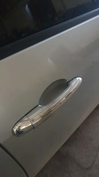 Накладки на ручки (4 шт, нерж) OmsaLine - Італійська нержавійка для Nissan Primera P12 2002-2007 рр