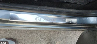 Накладки на пороги Carmos (4шт, нерж.) для Citroen C-4 Picasso 2006-2013 рр