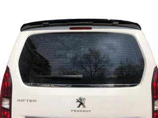 Нижня кромка скла (нерж.) OmsaLine - Італійська нержавійка для Peugeot Partner/Rifter 2019- рр