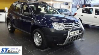 Кенгурятник WT002 (нерж) для Dacia Duster 2008-2018 рр