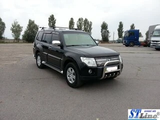 Кенгурятник QT006 (нерж.) 51 мм для Mitsubishi Pajero Wagon IV