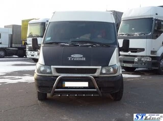 Кенгурятник WT002 (2006-2014, нерж.) для Ford Transit рр