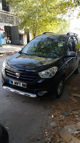 Дефлектор капоту (EuroCap) для Renault Lodgy 2013-2022 рр