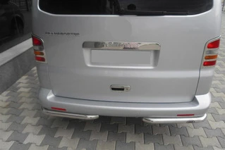 Задні куточки AK003 (2 шт., нерж) для Volkswagen T5 Multivan 2003-2010 рр