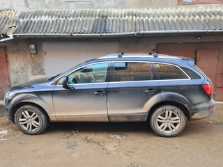 Поперечний багажник WingBar V2 (2шт, алюміній) Чорний колір для Ауди Q7 2005-2015 рр