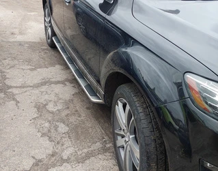 Бокові пороги OEM (2 шт., Алюміній) для Ауди Q7 2005-2015 рр