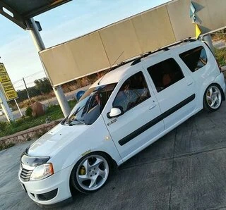 Дефлектор капота (EuroCap) для Renault Logan I 2005-2008 рр