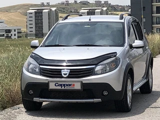 Дефлектор капоту (EuroCap) для Dacia Sandero 2007-2013 рр