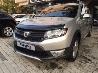 Дефлектор капоту (EuroCap) для Dacia Logan MCV 2013-2020 рр