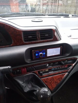 Накладки на панель (Meric) Карбон для Citroen Jumpy 1996-2007 рр