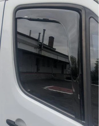 Вітровики вставні (2 шт, HIC) для Volkswagen Crafter 2006-2016 рр