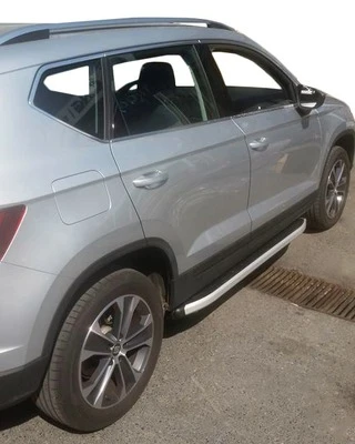 Бокові пороги Fullmond (2 шт., алюм.) для Seat Ateca