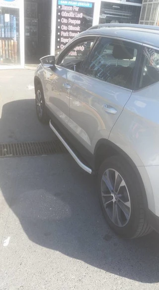 Бокові пороги Fullmond (2 шт., алюм.) для Seat Ateca