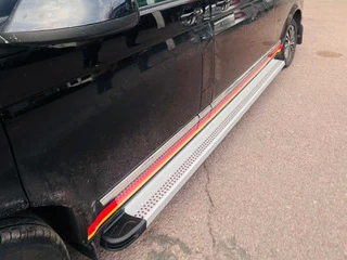 Бокові пороги Maya V2 (2 шт., алюміній) Довга база для Volkswagen T5 Caravelle 2004-2010 рр