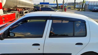 Вітровики (4 шт., Sunplex Sport) для Renault Symbol 1999-2008 рр