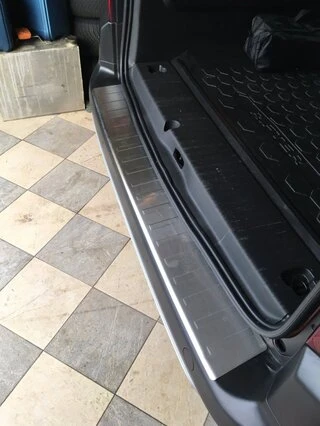 Накладка на задній бампер (нерж) для Opel Combo 2019- рр