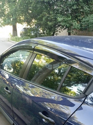 Вітровики HB (4 шт., Sunplex Sport) для Renault Megane III 2009-2016 рр