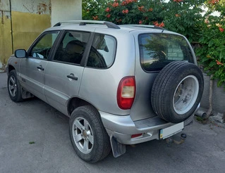 Рейлінги ХРОМ Чавунні ніжки для Chevrolet Niva