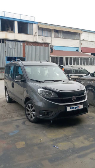 Дефлектор капота EuroCap (2015-2025) для Fiat Doblo II рр