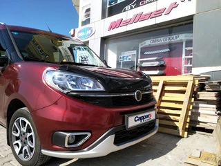 Дефлектор капота EuroCap (2015-2025) для Fiat Doblo II рр