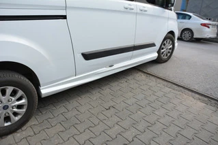 Пороги (2 шт, під фарбування) Довга база для Ford Custom 2013-2022 рр