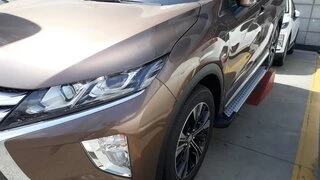 Бокові пороги X5-тип (2 шт., алюм.) для Mitsubishi Eclipse Cross