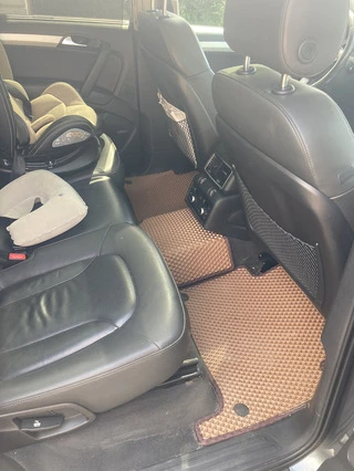 Килимки EVA (цегляні) 2 ряди (5 килимків) для Ауди Q7 2005-2015 рр