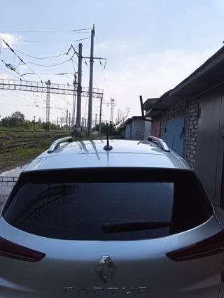 Рейлінги Skyport (сірий мат) для Renault Captur 2013-2019 рр