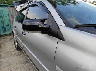 Накладки на дзеркала BMW-style (2 шт) для Renault Megane II 2004-2009 рр