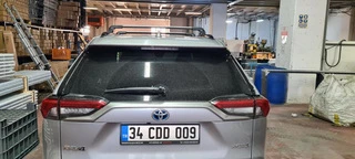 Поперечний багажник на інтегровані рейлінги Strong (2 шт) Сірий для Toyota Rav 4 2019- рр