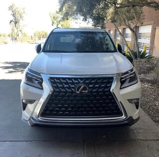 Решітка радіатора з підсилювачем 2013-2023 (Дизайн 2021 року) для Lexus GX460