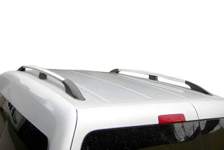 Рейлінги хром Станд. база, Пластикові ніжки для Volkswagen Caddy 2015-2020 рр