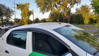 Вітровики (4 шт., Sunplex Sport) для Dacia Logan II 2013-2022 рр